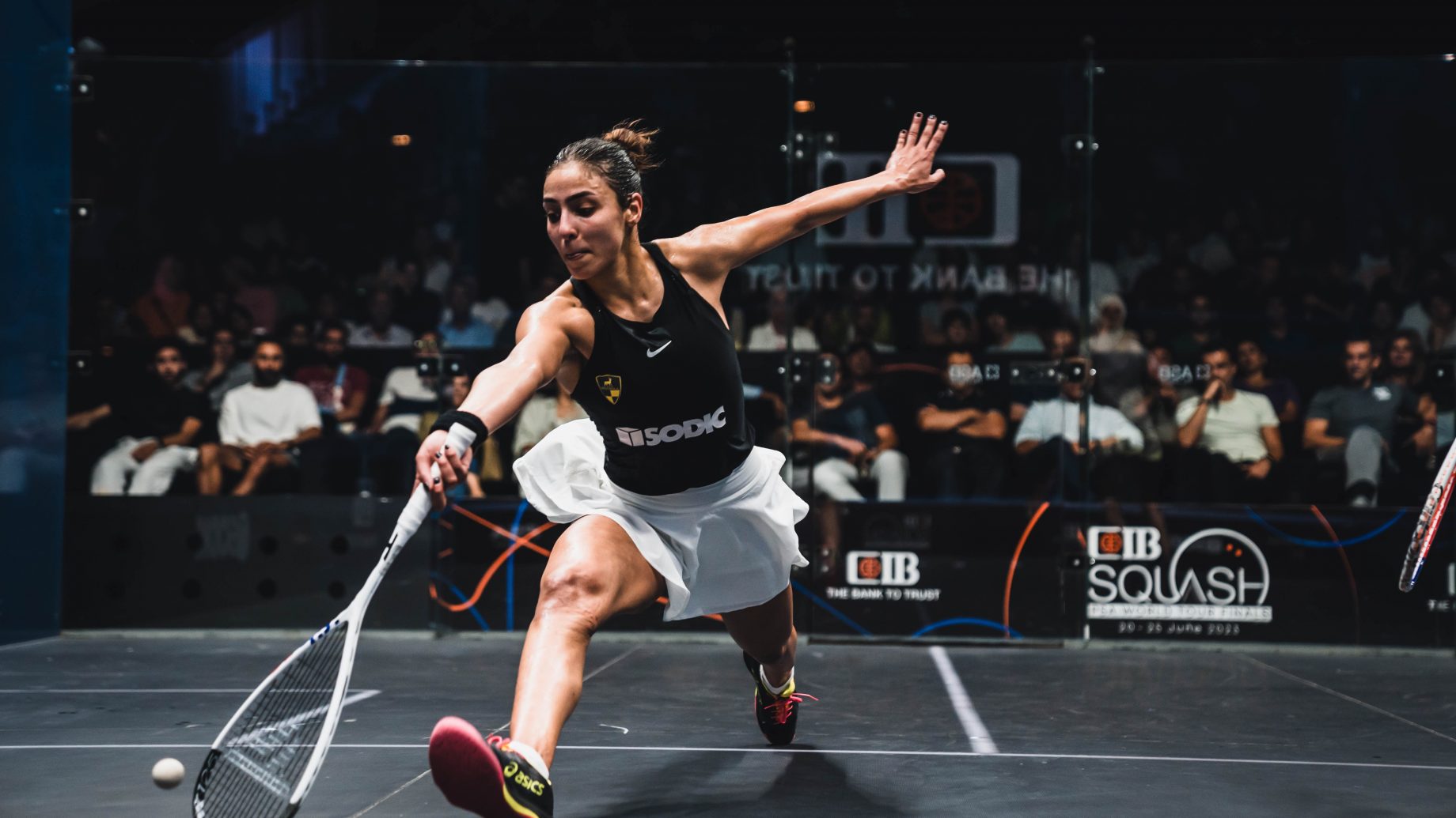 Hania El Hammamy in action.