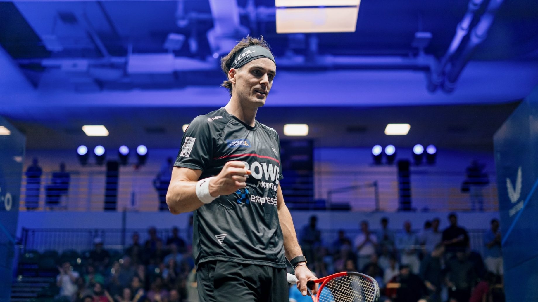 Paul Coll in action.