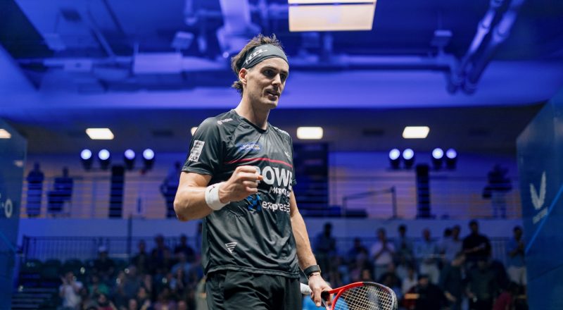 Paul Coll in action.