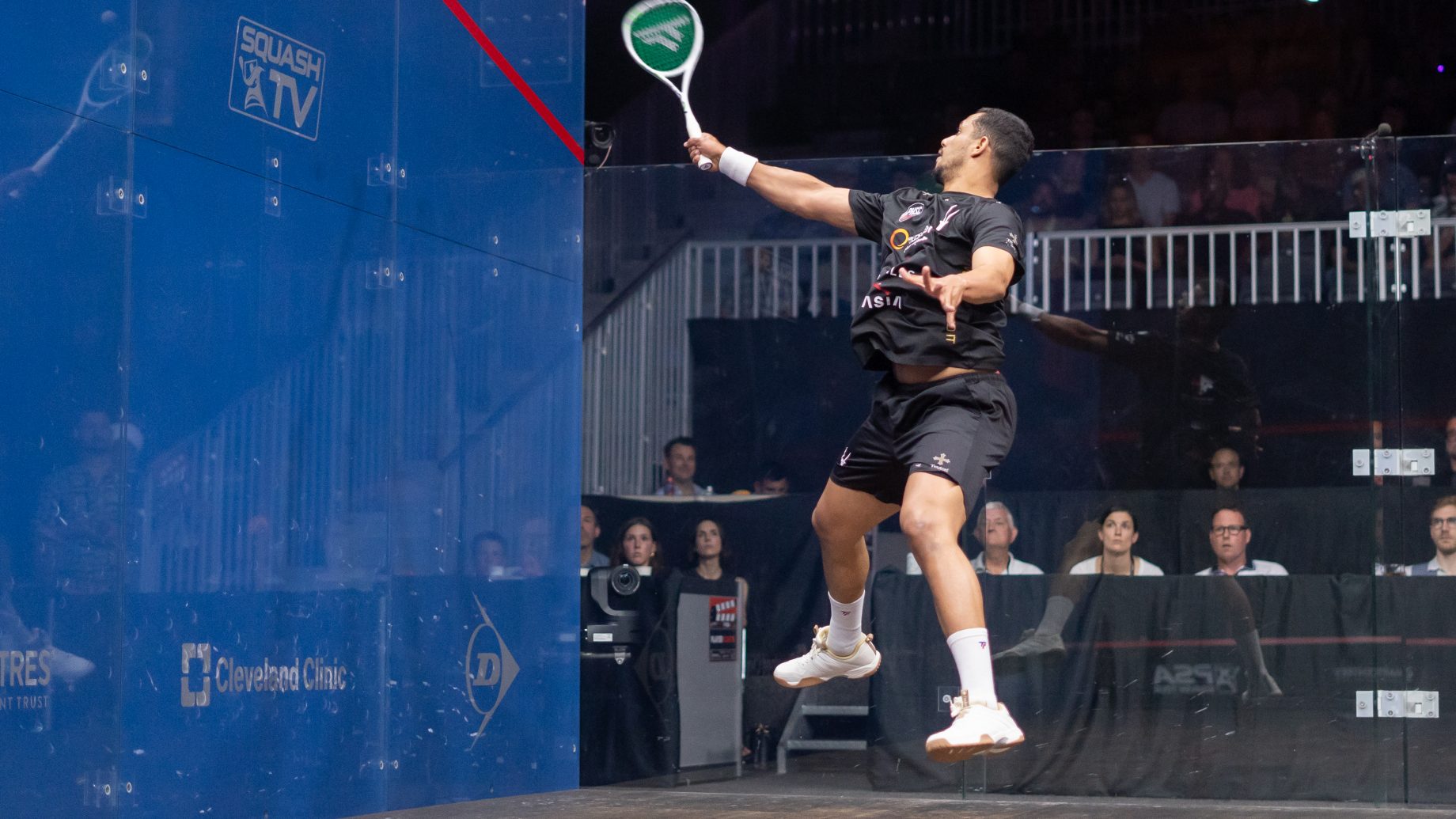 Mostafa Asal in action.