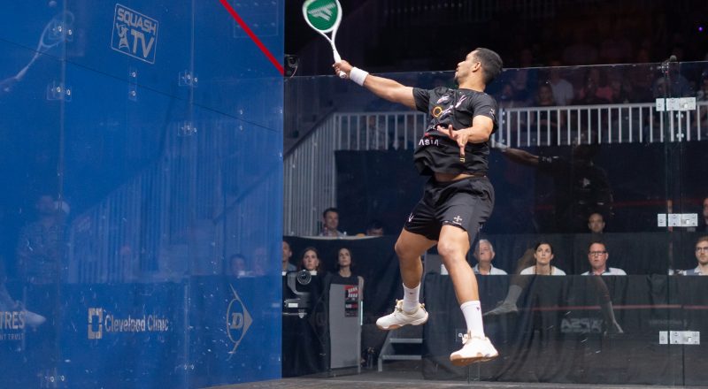 Mostafa Asal in action.