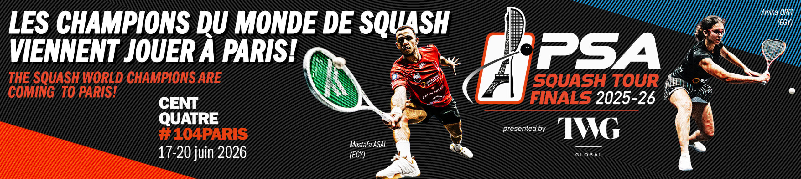 2025-26 PSA Squash Tour Finals presented by TWG Global